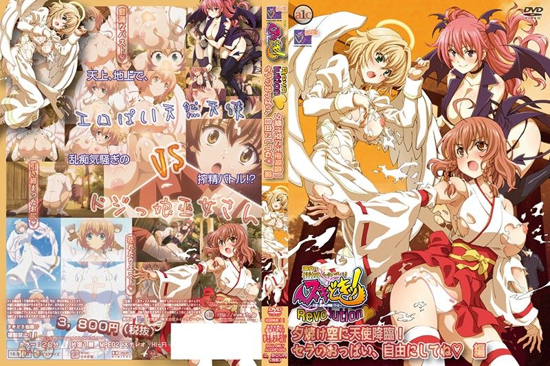 [Collaborationworks petit] ヌキどきッ！Revolution～天使と悪魔の搾精バトル～ 夕焼け空に天使降臨！ セラのおっぱい、自由にしてね 編 [ACCDP-1006].jpg